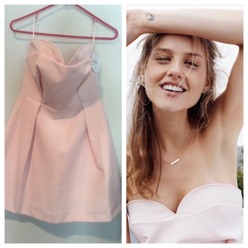 Urban Outfitters Finders Keeper Pink Prom Dress